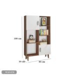 Library - High-Quality MDF Wood - WAF-078 - Image 3