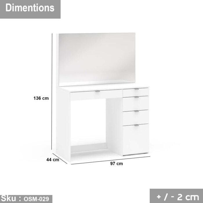 High-quality MDF wood hairstyle - OSM-029 - Image 3