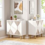 Sideboard Buffet, 58? Modern Storage Cabinet with Doors - Image 5
