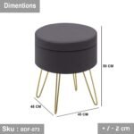Smokey wood, MDF and steel stove - BDF-073 - Image 3