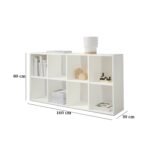 High quality MDF wood bookcase - OSM-448 - Image 3