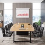 8FT Conference Table, 94.5L x 47.2W inch Large Meeting Table - Image 5