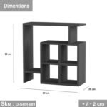 High-quality MDF wood side table - O-SRH-081 - Image 3