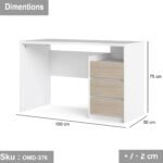 Desk - Spanish MDF wood - OMD-376 - Image 3