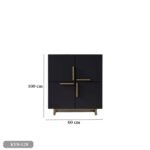 High quality MDF wooden shoe cabinet - KYN-128 - Image 3