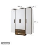 Spanish MDF Wood Cabinet - MAD-043 - Image 3