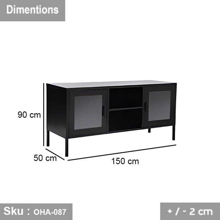 Beech wood buffet and counter - OHA-087 - Image 3