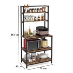 High quality metal kitchen shelves - OMM-022 - Image 3