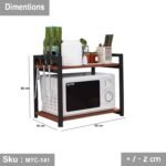 Electrostatic paint metal kitchen storage unit -MTC-141 - Image 3