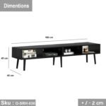 High quality MDF wood TV table - O-SRH-030 - Image 3