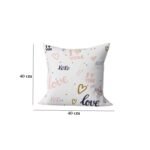 Plush children's pillow in linen - PRV-003 - Image 3