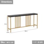 Electrostatic paint metal console - MTC-120 - Image 3