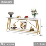 Electrostatic painted metal console - MTC-108 - Image 3