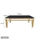 Stainless Steel Coffee Table - ORX-009 - Image 3