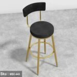 Plush Fabric Bar Stool - MSC-443 - 50cmX103cm - Image 2