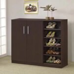 High quality MDF wooden shoe cabinet - OAL-008