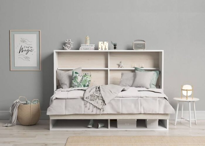 Horizontal folding bed with sofa 105 x 190 cm - Image 2
