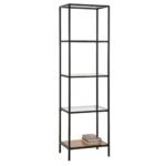 Henrietta 4 Shelf Metal Shelving Unit