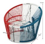 Soft bamboo rattan chair for restaurants and cafes - Image 4