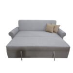 Manx 2-Seater Sofa Bed - Red Beech Wood - HST-095 - Image 6