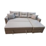 Manx sofa, 2 seater, bed and storage drawer - red beech wood - HST-042 - Image 5