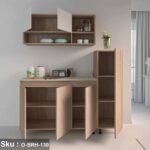 High quality MDF wood 3 piece kitchen - O-SRH-130 - Image 4