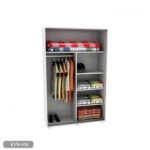MDF wood wardrobe with HPL layer - KYN-108 - Image 4