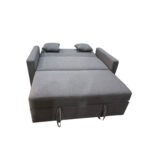 Manx 2-Seater Sofa Bed - Red Beech Wood - HST-078 - Image 5