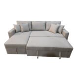 Manx sofa, 2 seater, bed and storage drawer - red beech wood - HST-040 - Image 5