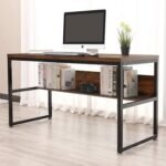 High quality metal and wood desk - OMM-027 - Image 4