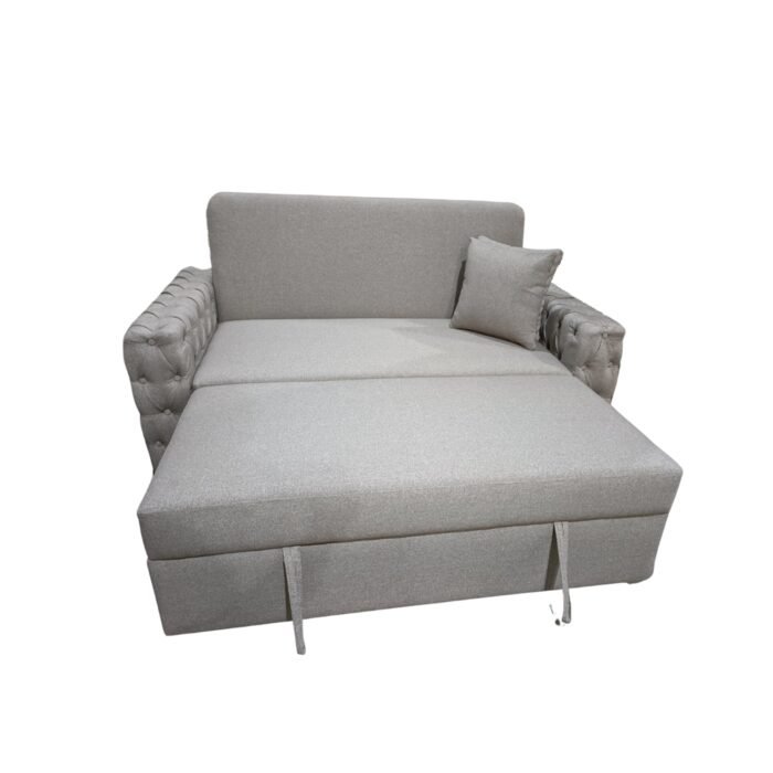 Cabotnier Manx 2-Seater Sofa Bed - Red Beech Wood - HST-090 - Image 5
