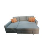 Manx sofa, 2 seater, bed and storage drawer - red beech wood - HST-034 - Image 5