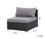 VIP corner Rattan accommodates 4 people - Image 8