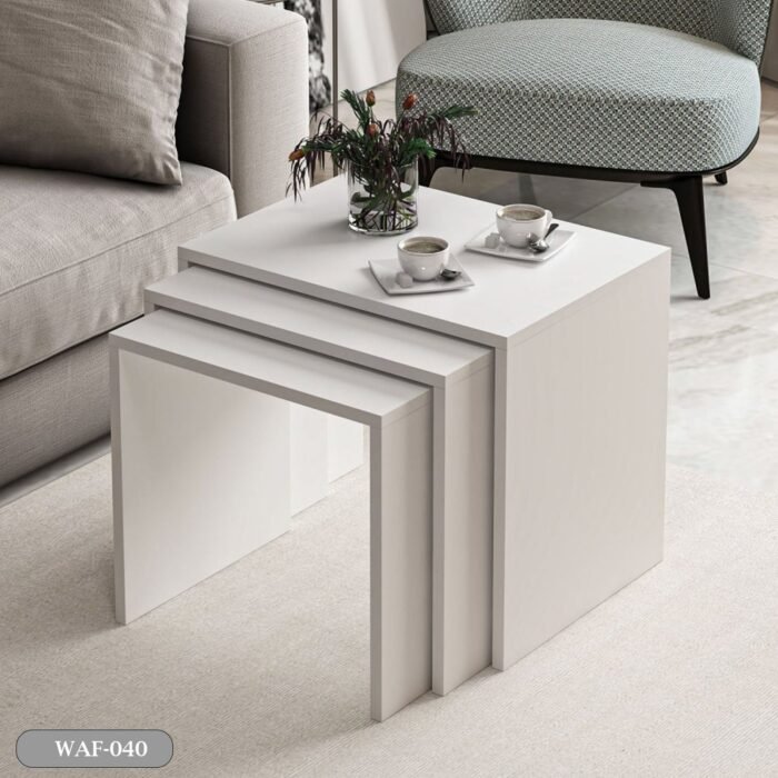 Side table MDF wood - WAF-040 - Image 4