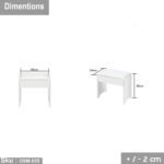 High-quality MDF wood hairstyle - OSM-035 - Image 4