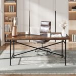 Conference Table, 6FT Rectangular Seminar Meeting Table - Image 5