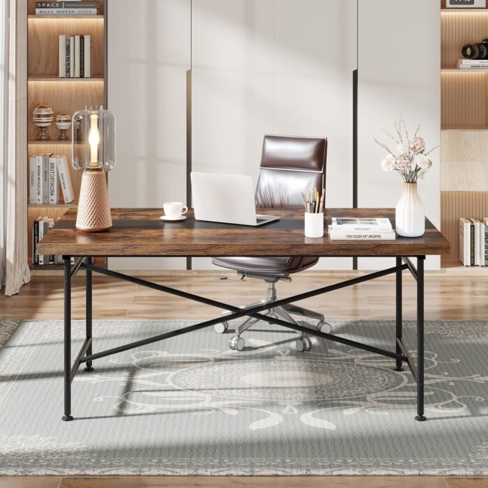 Conference Table, 6FT Rectangular Seminar Meeting Table - Image 5