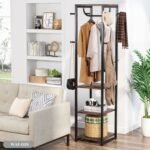 Wooden MDF and metal shoe rack - WAF-039 - Image 4