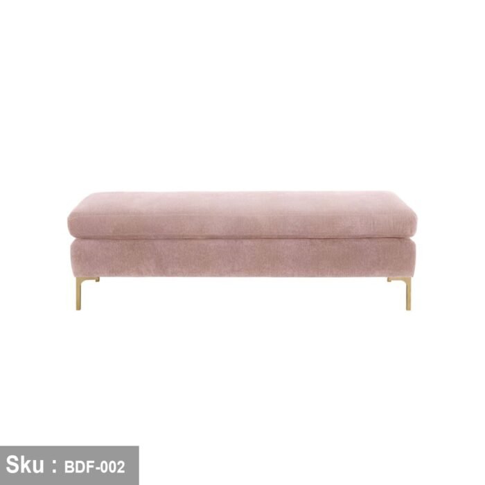 High Quality MDF Wooden Banket - BDF-002 - 120cmX45cm - Color Rose - Image 4