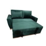 Manx 2-Seater Sofa Bed - Red Beech Wood - HST-088 - Image 5