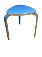 triangular shaped Brown Coffee Table for Living Room Wooden chair Home Furniture for Bedroom Kitchen Office - Image 9