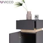 Bathroom Cabinet with Door and Drawer - Image 5