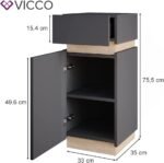 Bathroom Cabinet with Door and Drawer - Image 3