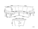 Everton iron corner with electrostatic paint is enough for 5 people - Image 7
