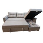 Manx sofa, 2 seater, bed and storage drawer - red beech wood - HST-042 - Image 6