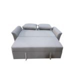 Manx 2-Seater Sofa Bed - Red Beech Wood - HST-067 - Image 6