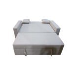 Manx 2-Seater Sofa Bed - Red Beech Wood - HST-084 - Image 6