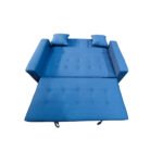 Manx 2-Seater Sofa Bed - Red Beech Wood - HST-075 - Image 6