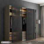 High quality MDF wood wardrobe - KYN-122 - Image 5