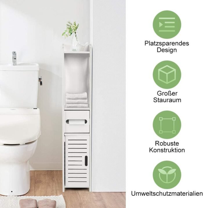 Slim Bathroom Cabinet - Image 6